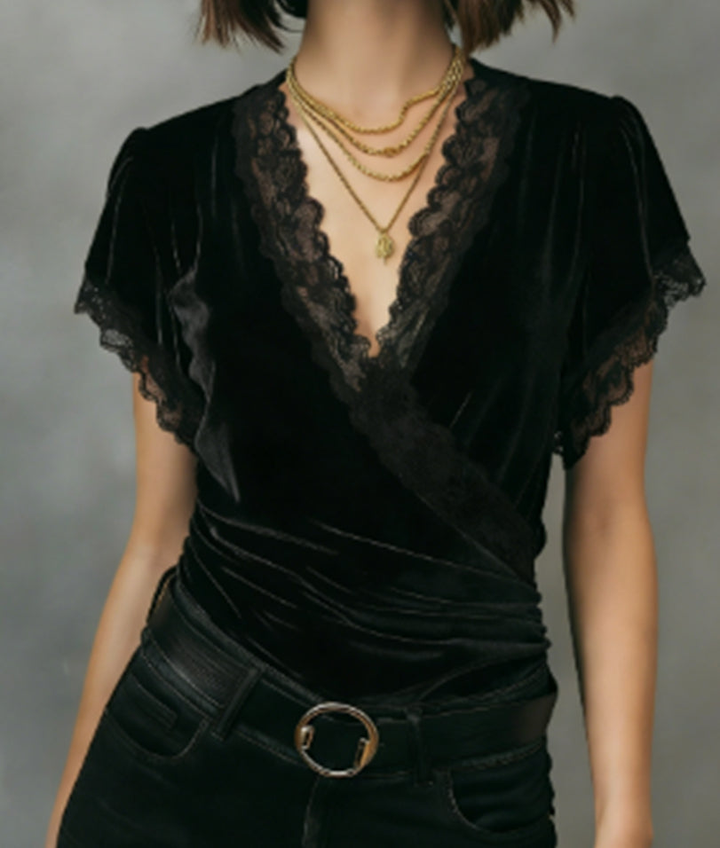 Polyester Women's Short Sleeved Shirt