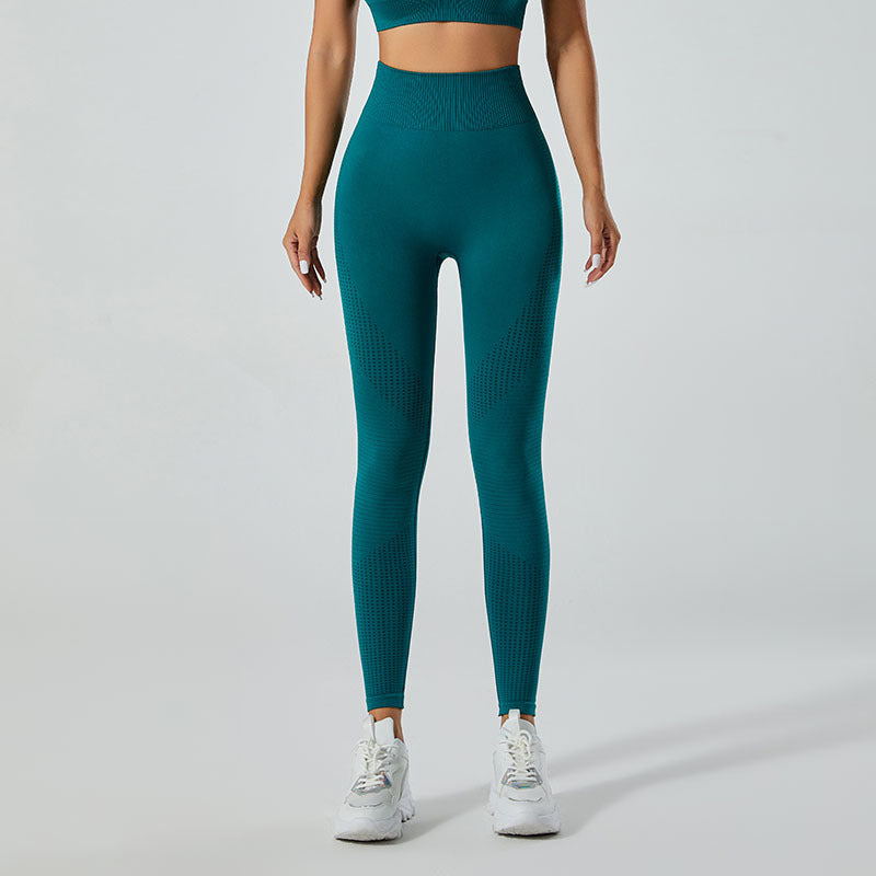 Women's Seamless Yoga Set - Sports Bra, Jacket & Leggings
