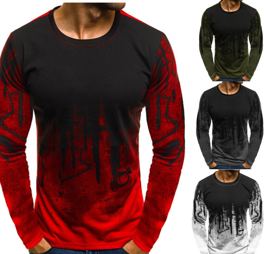 Camiseta estampada con personalidad deportiva y de moda para fitness