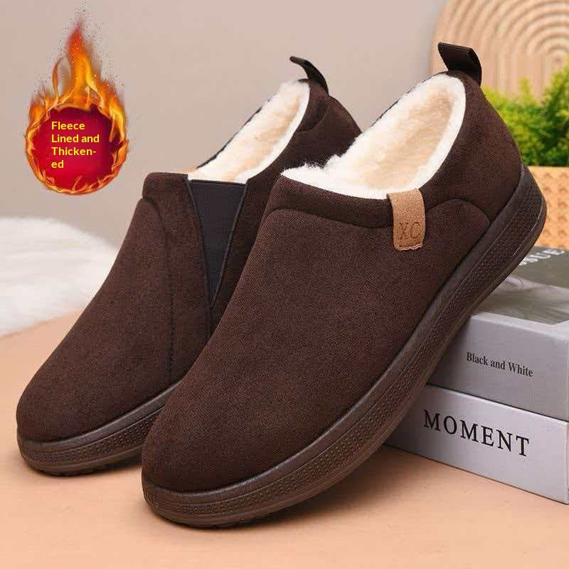 Botas de nieve de invierno para hombre con forro polar