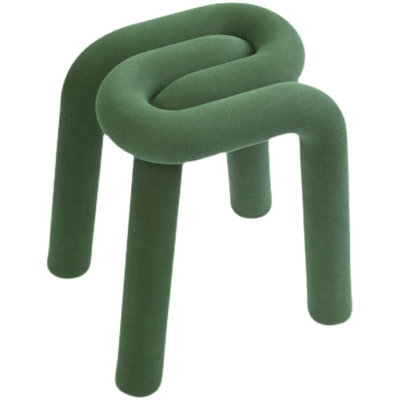 Silla curva creativa de forma minimalista nórdica