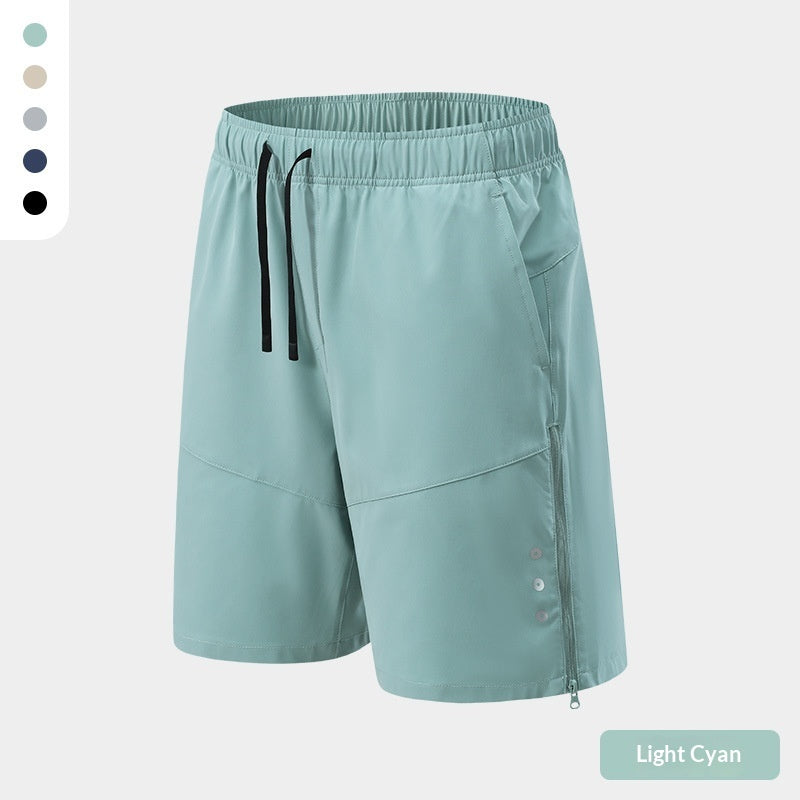 Men's Loose Cropped Pants Running Casual Shorts