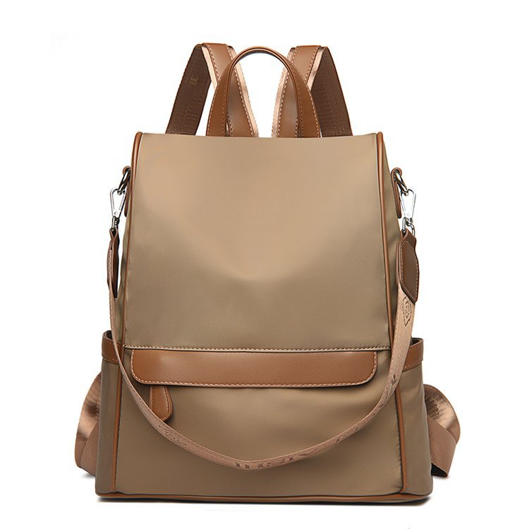Mochila de tela Oxford para mujer, bolso de viaje de gran capacidad, mochila escolar.