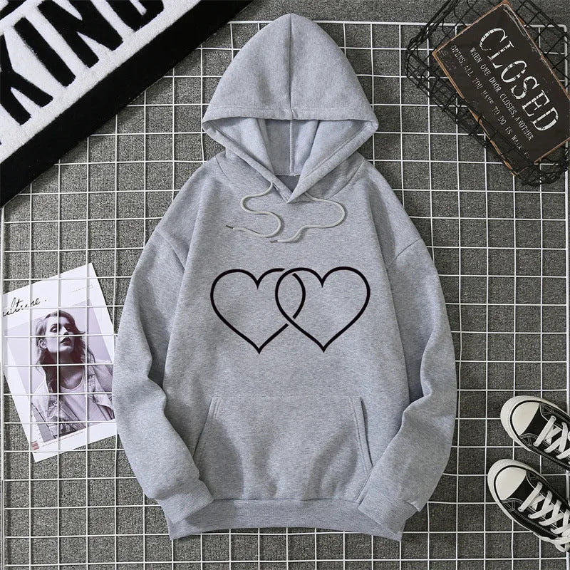 Sudadera con capucha informal para hombre