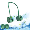 Ventilador de cuello colgante sin hojas, pequeño, USB, portátil, para aromaterapia, eléctrico