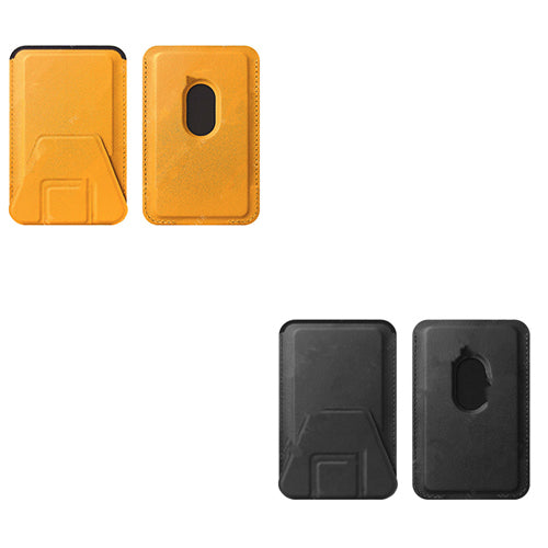 Soporte para teléfono móvil, tarjetero, tarjetero plegable, adhesivo para tarjetas, tarjetero magnético multifuncional.