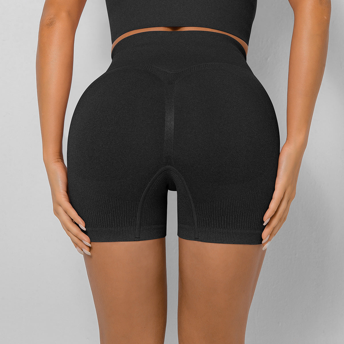 Leggings deportivos de cintura alta, pantalones cortos deportivos y de fitness