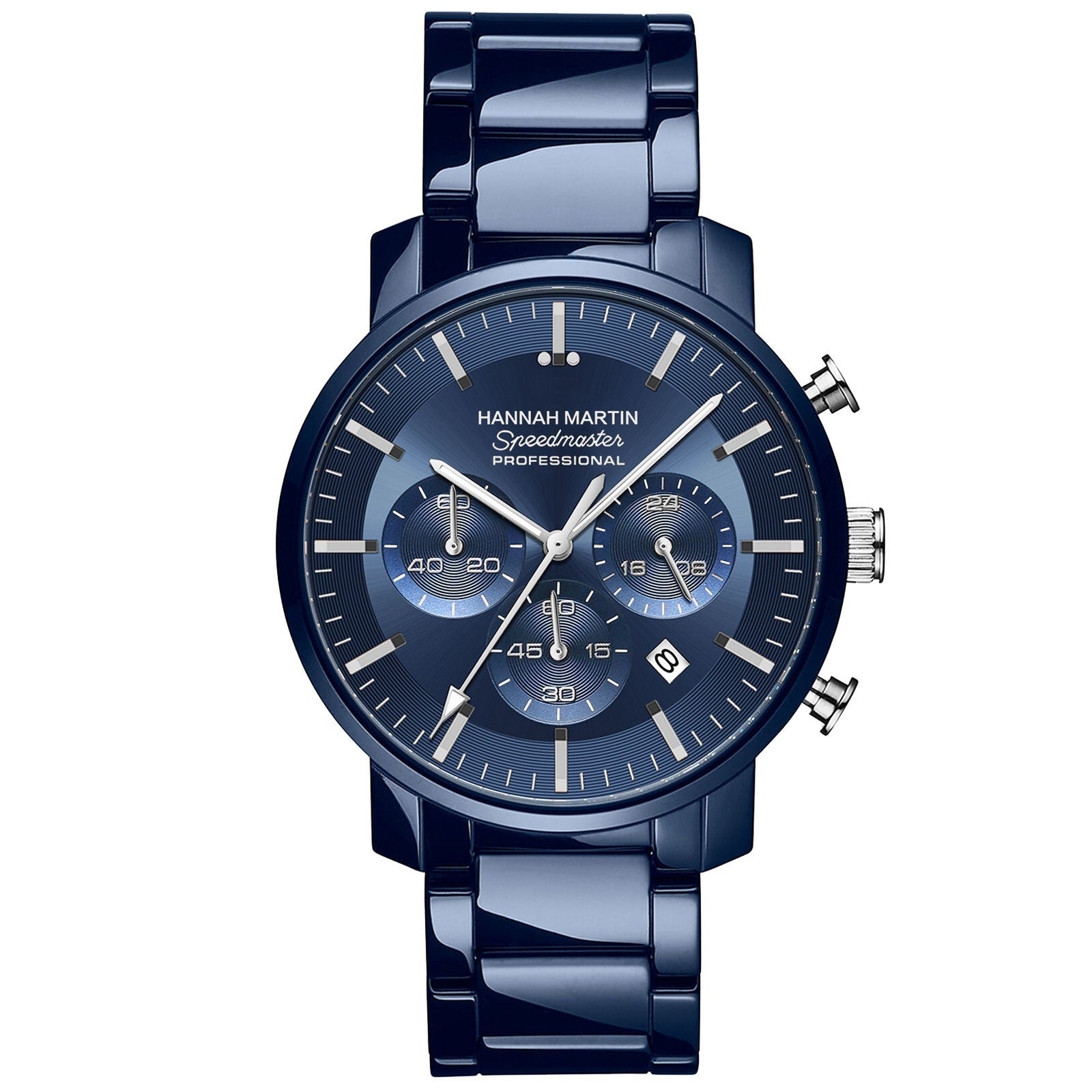 Nuevo reloj multifunción de seis manecillas con calendario, resistente al agua, para hombres de negocios.
