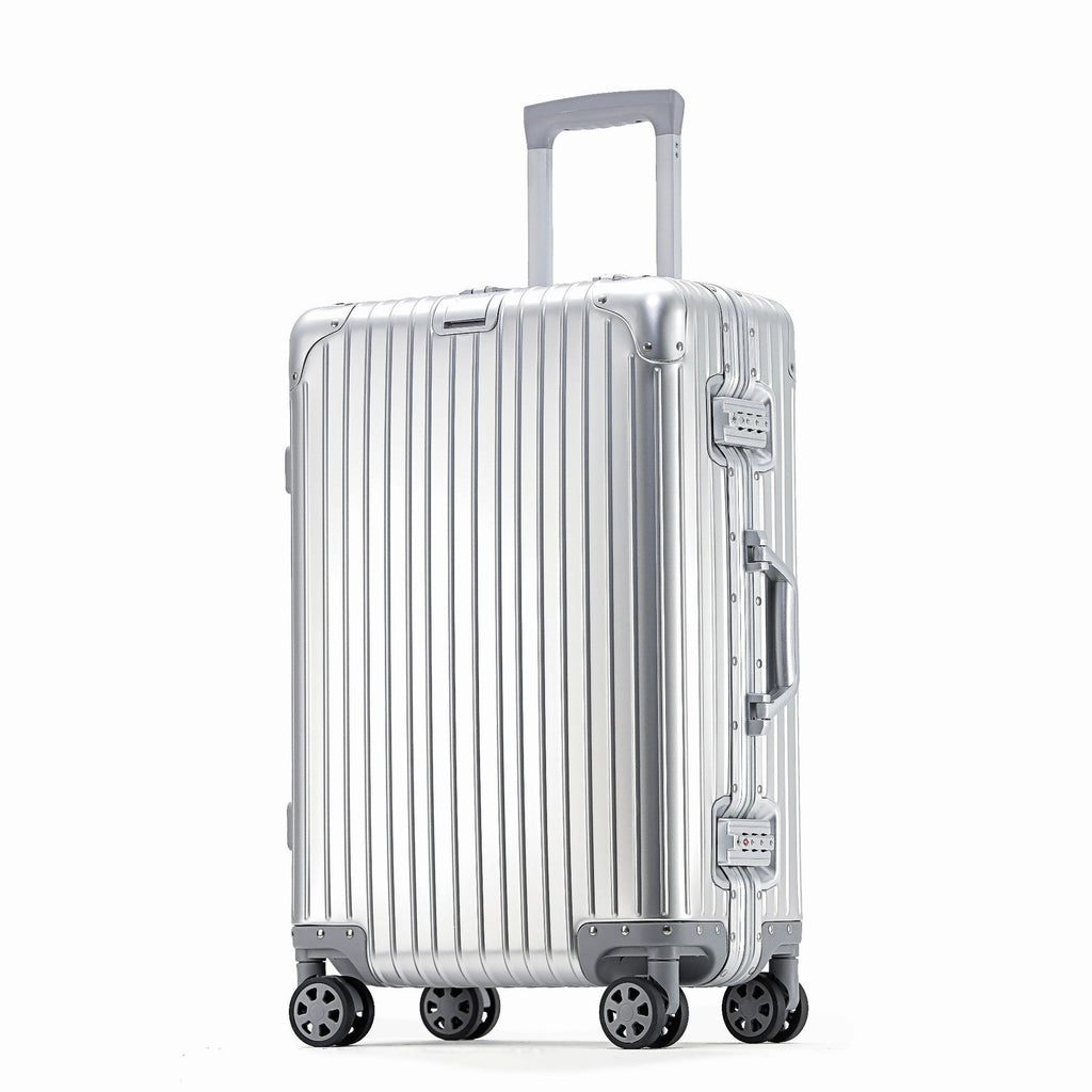 Equipaje de viaje de aleación de aluminio y magnesio resistente a caídas
