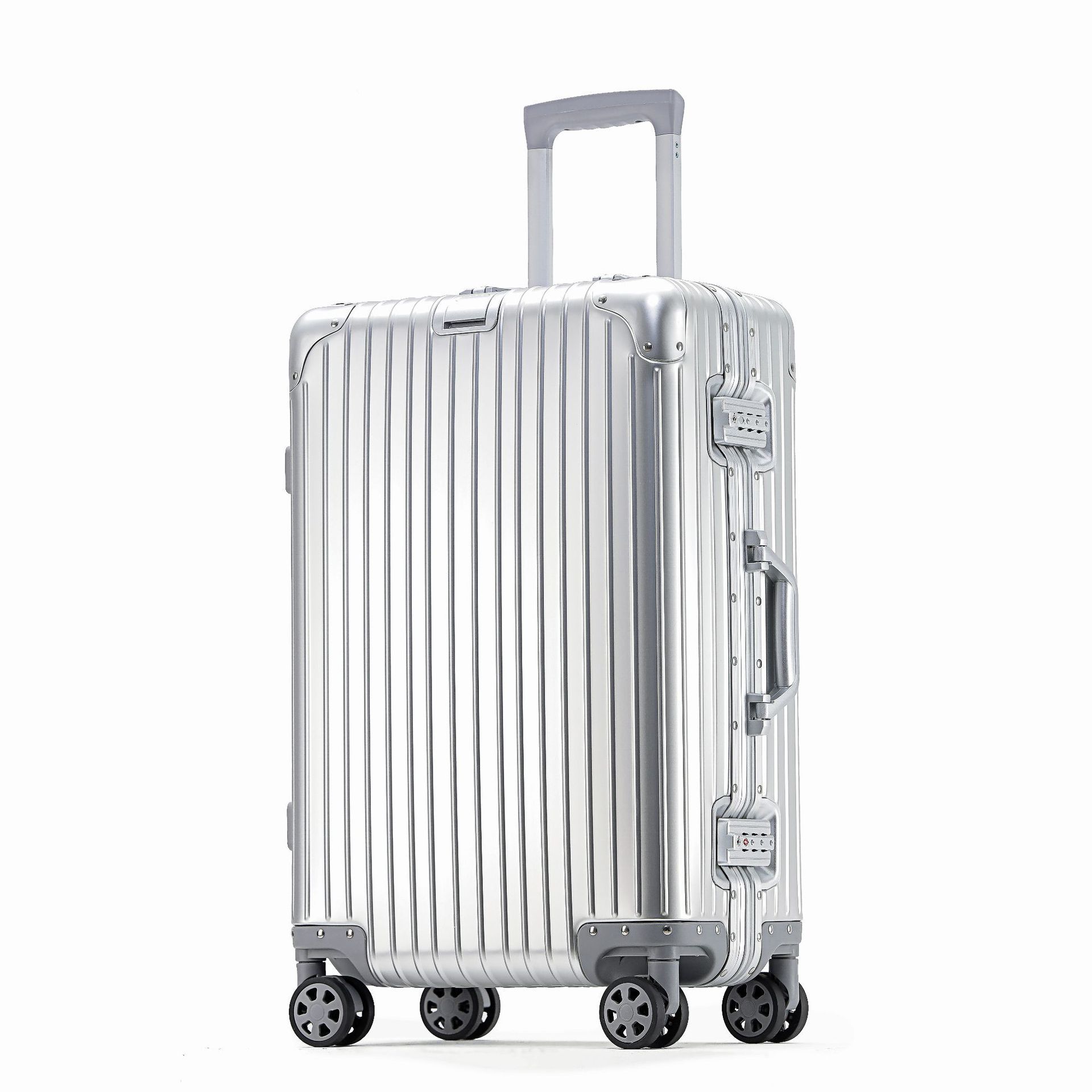 Equipaje de viaje de aleación de aluminio y magnesio resistente a caídas
