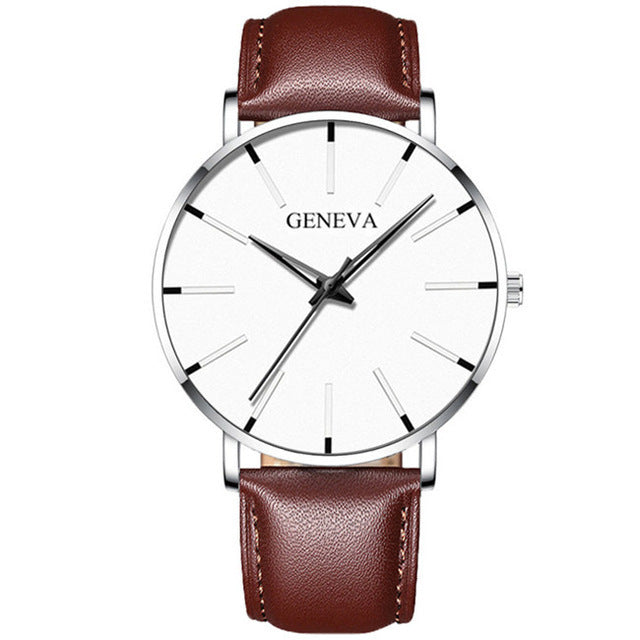 Business Net Belt Quartz Watch