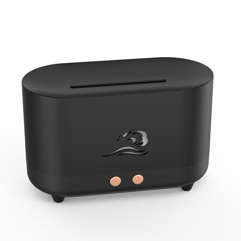 Humidificador de llama simulada para el hogar, ideal para el dormitorio.