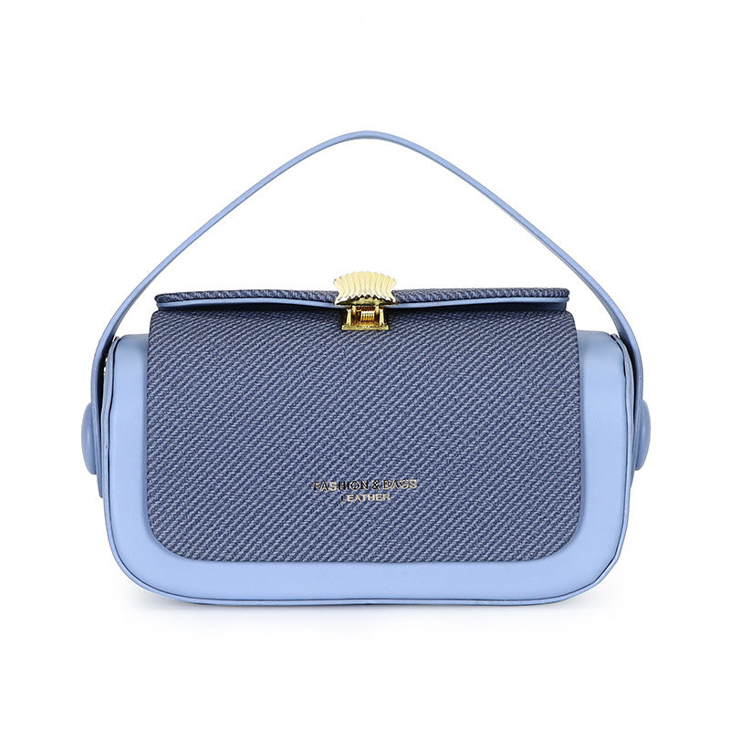 Elegante bolso bandolera cuadrado pequeño para mujer