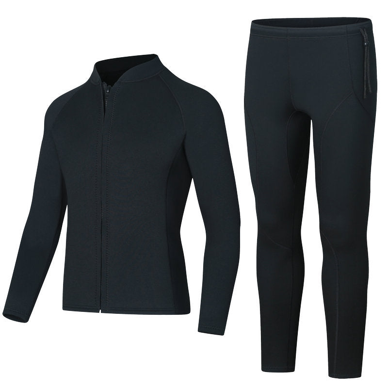 Diving Suit 3mm Split Long-sleeved Long Trousers Snorkeling Swimsuit