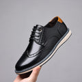 Zapatos de cuero informales de negocios para hombre británicos