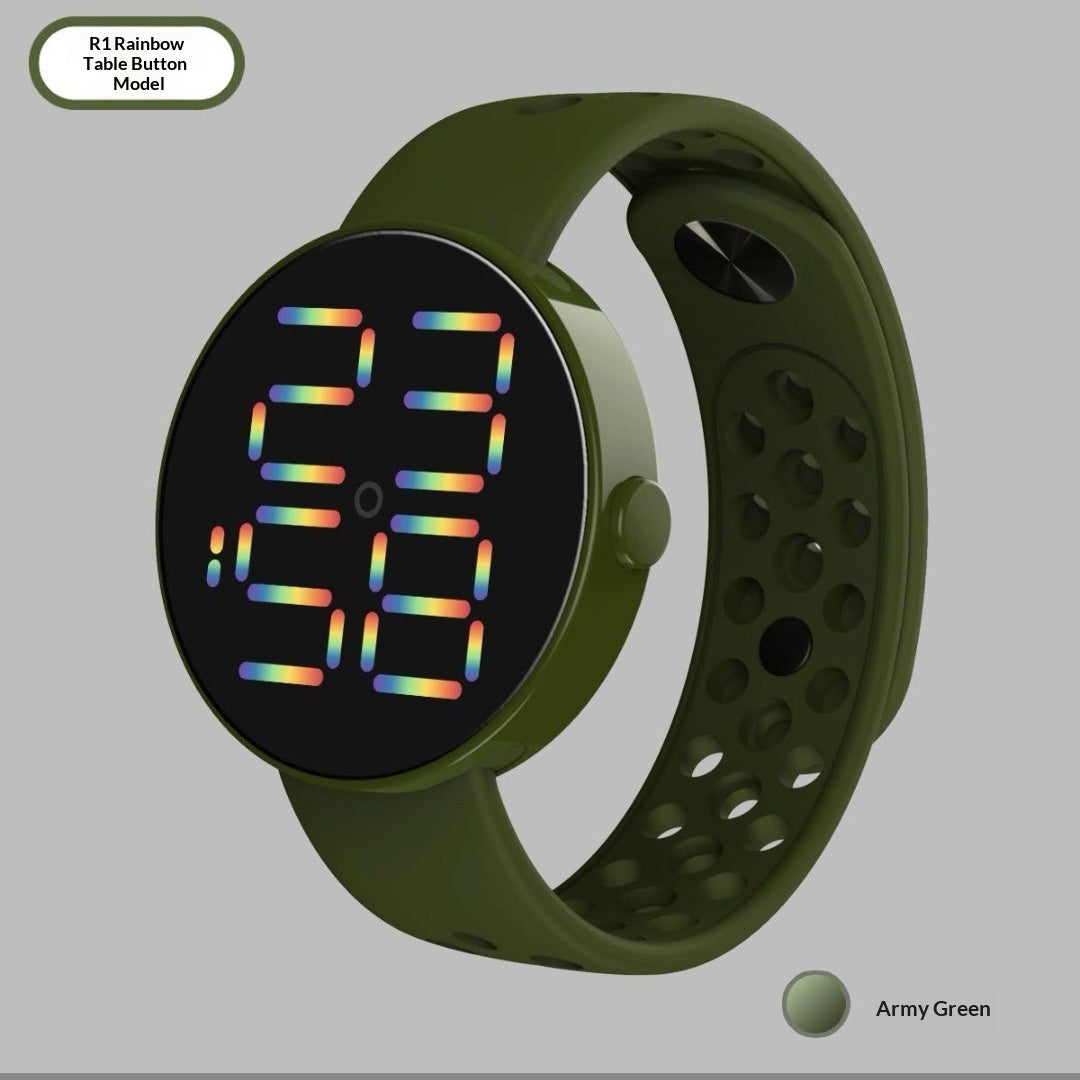 Reloj electrónico deportivo digital LED de moda