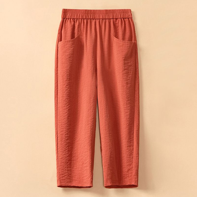 Casual Harem Pants High Waist Loose Fit