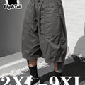 Plus-size Mens Casual Trendy Workwear Capri Pants Dress Pants