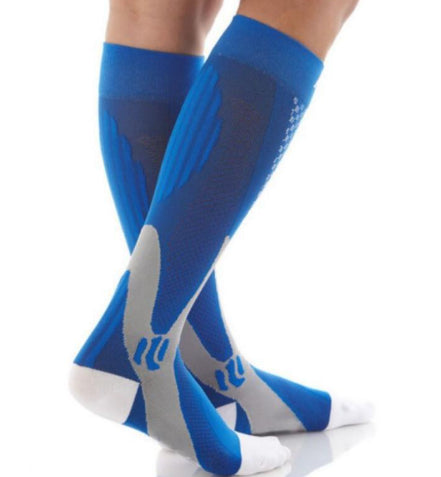 Calcetines de compresión para hombre y mujer. El mejor ajuste deportivo graduado para correr, viajar, volar, aumentar la resistencia, la circulación y la recuperación.