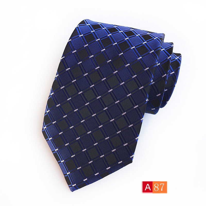 Corbata de jacquard de poliéster para hombre, informal y formal