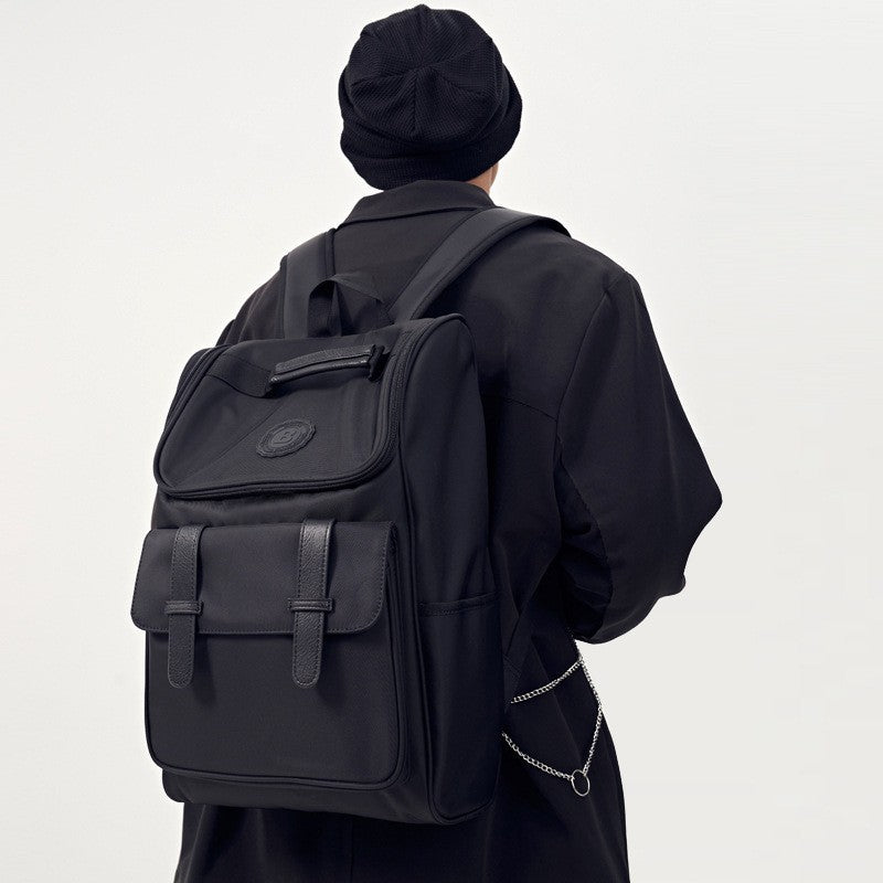Mens Large-Capacity Travel Laptop Backpack