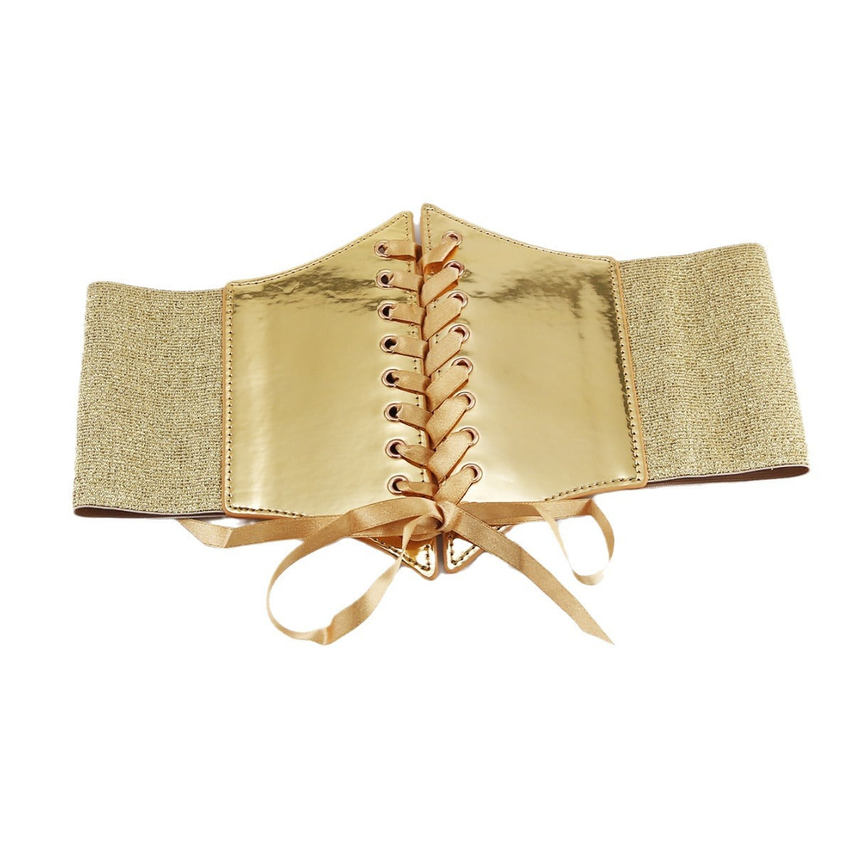 Cinturón elástico ancho y decorativo versátil de estilo europeo y americano para faldas de primavera y otoño para mujer.