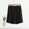 Pocket Shorts For Women, Summer Outerwear, High-waisted, Vertical Stripe Jacquard