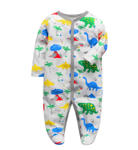 Ropa de bebé de una pieza de algodón 