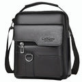 Bolso bandolera de hombro para hombre, de piel de lichi y grano de lichi.