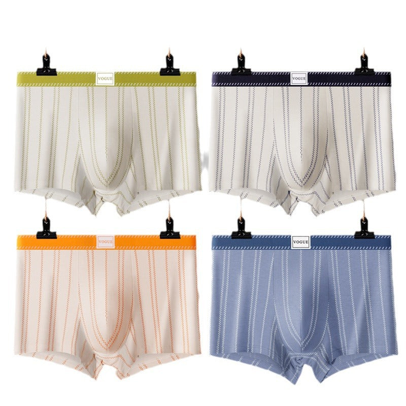 Pantalones cortos para hombre, 100% algodón, antibacterianos, transpirables y absorbentes del sudor.