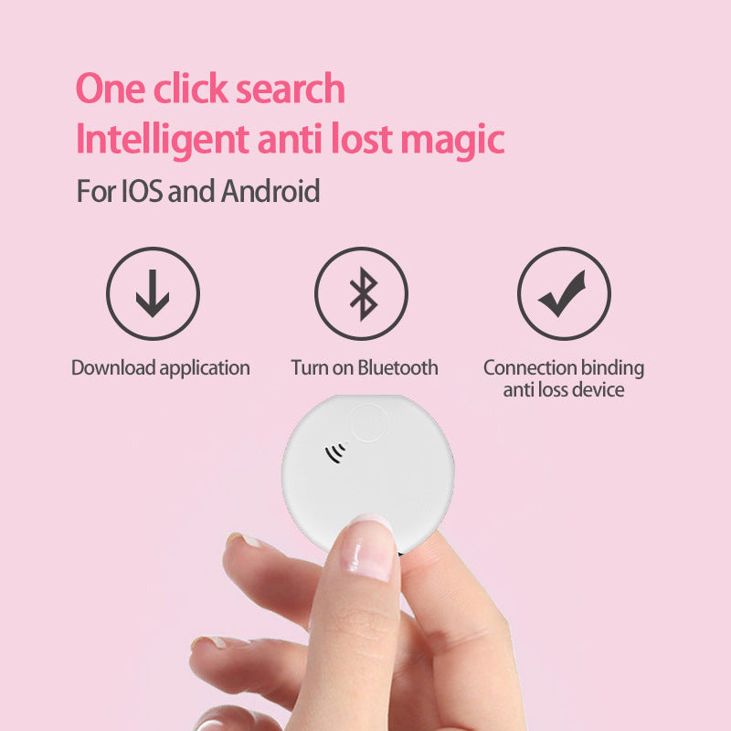 Rastreador inteligente de ubicación para mascotas con Bluetooth neutro y antipérdida