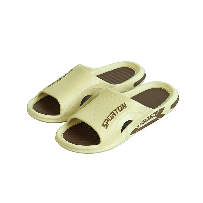 Pantuflas antideslizantes de suela gruesa para el hogar