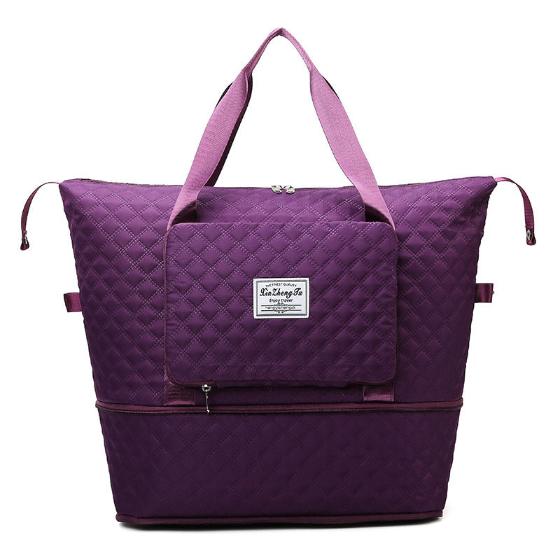 Bolsa deportiva para viajes de corta distancia con separación de ropa seca y húmeda