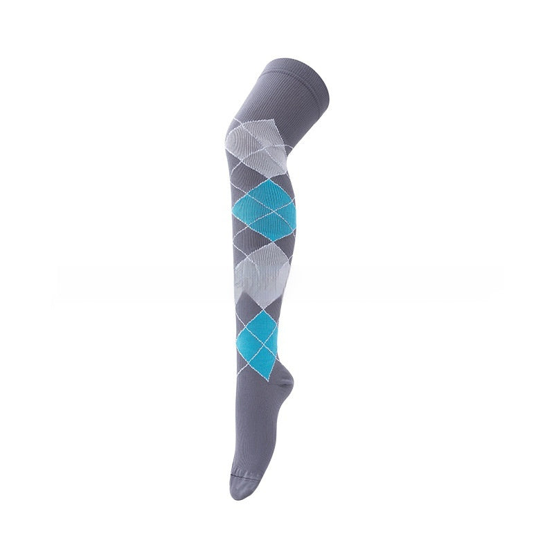 New Outdoor Elastic Sports Running Cycling Long Compression Socks