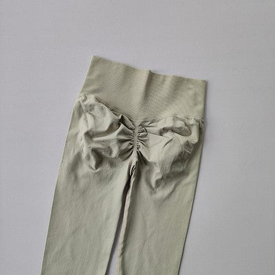 Pantalones ajustados de cintura alta para correr y yoga para mujer