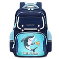Mochila escolar para niños, ligera, de gran capacidad y con dibujos animados.