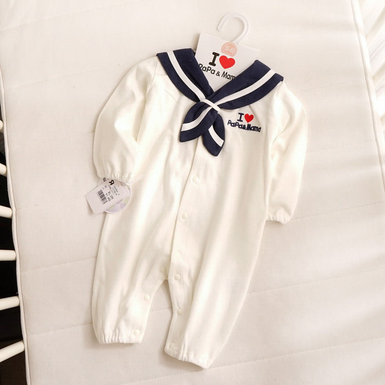 Ropa de bebé estilo marino Ropa para recién nacidos Monos de bebé