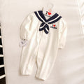Ropa de bebé estilo marino Ropa para recién nacidos Monos de bebé