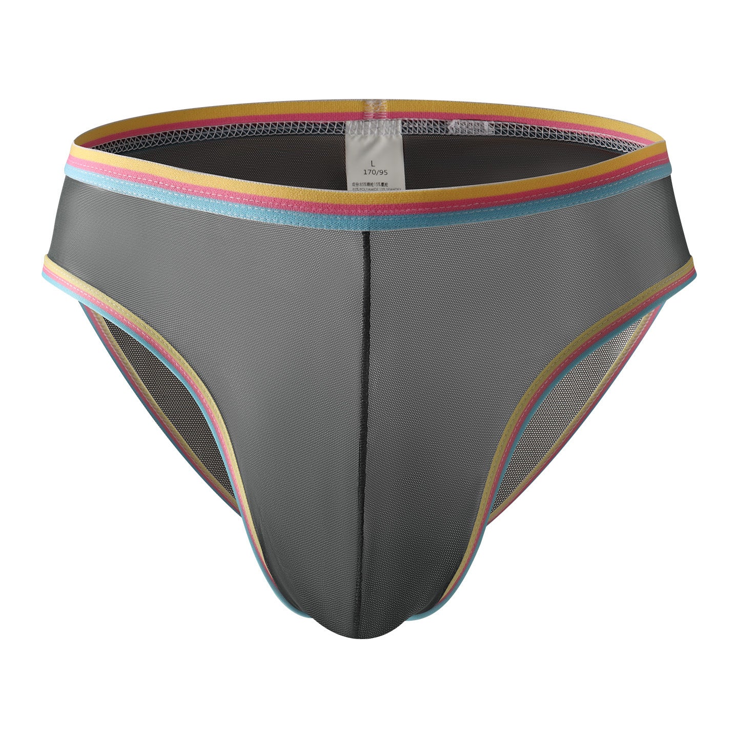 Calzoncillos suaves y muy elásticos para hombre con diseño hasta la mitad de la cadera.