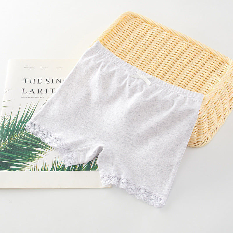 Pantalones de seguridad de verano antiexposición para niñas medianas y grandes. Ropa interior para bebés.
