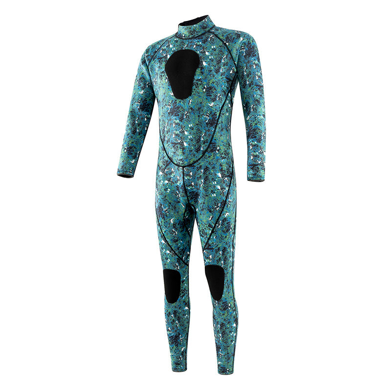 3mm Mens One Piece Wetsuit Sun Protective Jellyfish Suit