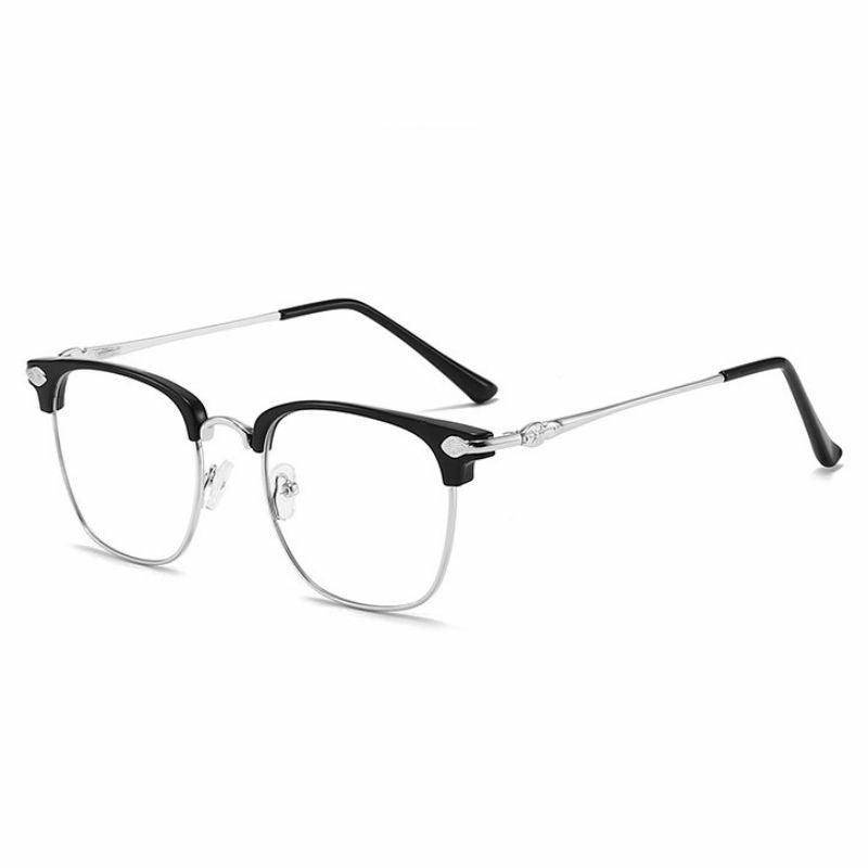 Gafas de lectura con marco para cejas y filtro de luz azul