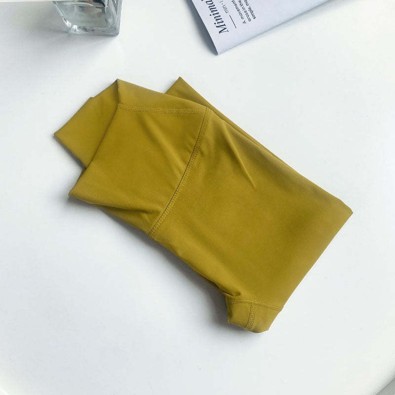 Pantalones deportivos de cintura alta sin costuras para mujer