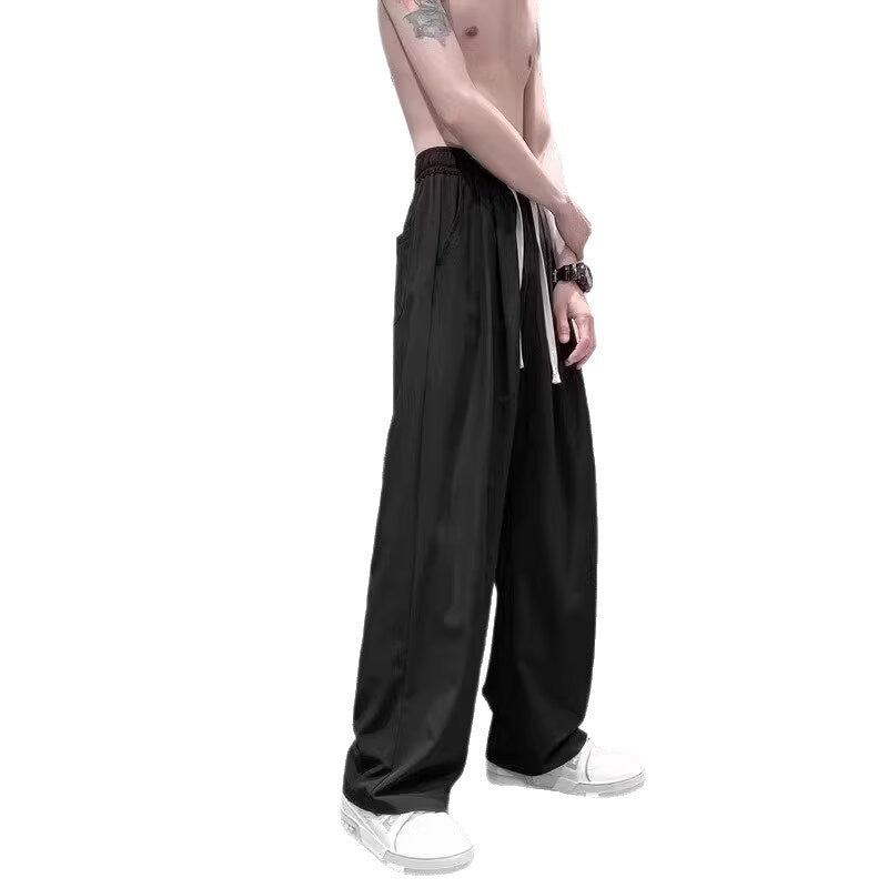 Womens Loose Straight-leg Casual Pants New Stylish Design