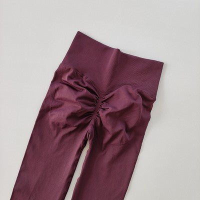 Pantalones ajustados de cintura alta para correr y yoga para mujer