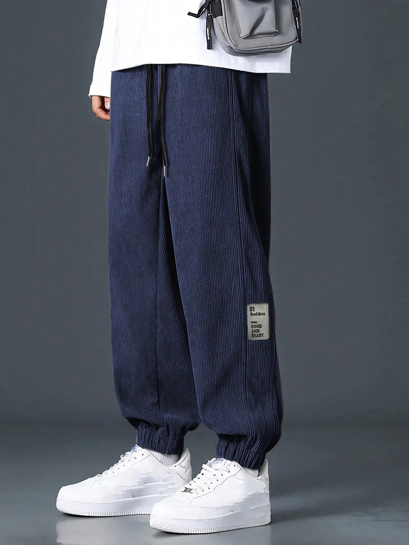 Pantalones de trabajo casuales de pana para deportes