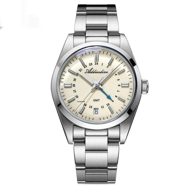 Reloj de cuarzo resistente al agua para hombre, de moda y de negocios.