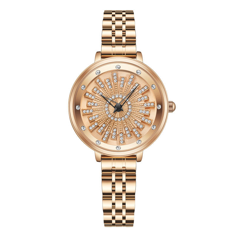Reloj de cuarzo elegante y de moda para mujer