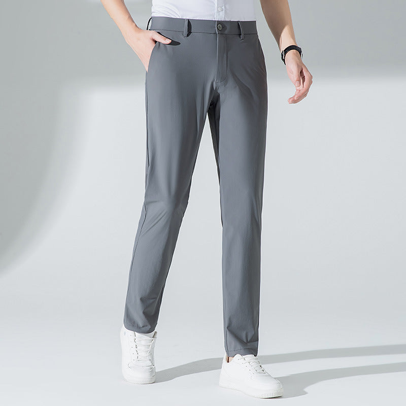Men's Casual Plus Size Thin Long Pants