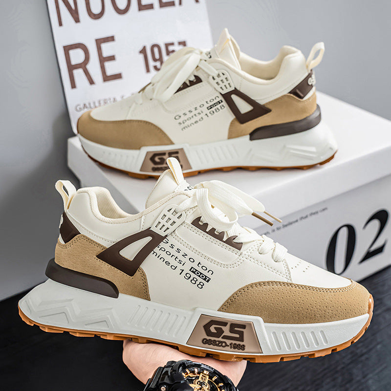 Zapatillas deportivas informales, modernas, antideslizantes y resistentes a la abrasión para hombre.